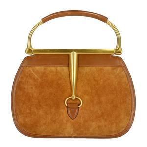 Gucci Suede Handbag